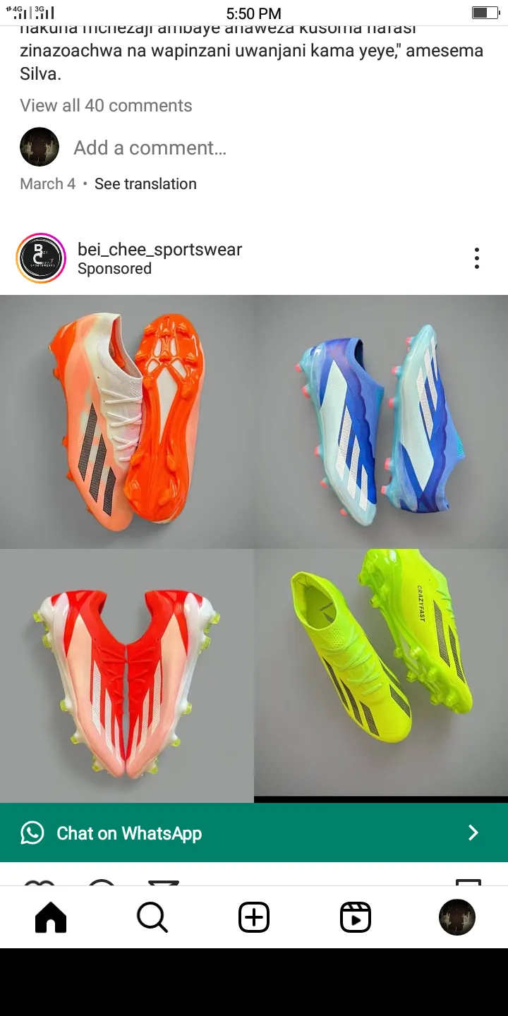 Footbal shoes(airzoom)